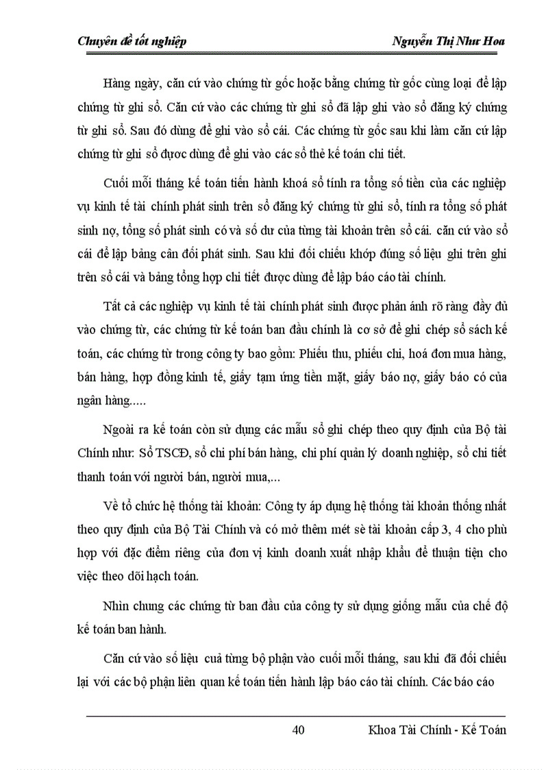 image for page Hoàn thiện kế toán nghiệp vụ xuất khẩu tại công ty TECHSIMEX