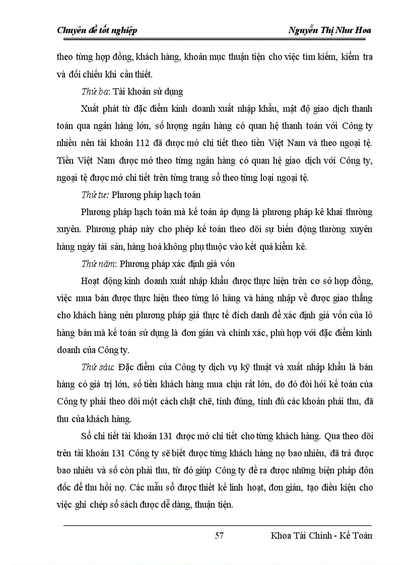 image for page Hoàn thiện kế toán nghiệp vụ xuất khẩu tại công ty TECHSIMEX