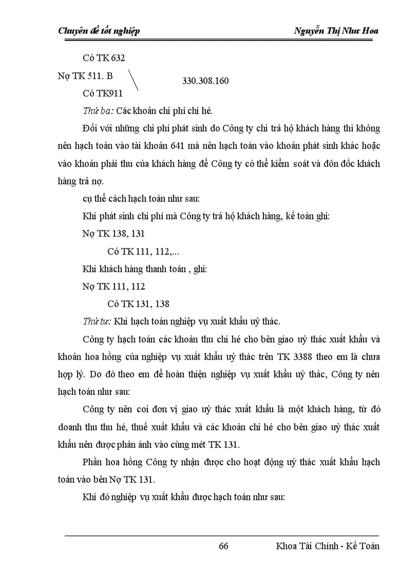 image for page Hoàn thiện kế toán nghiệp vụ xuất khẩu tại công ty TECHSIMEX