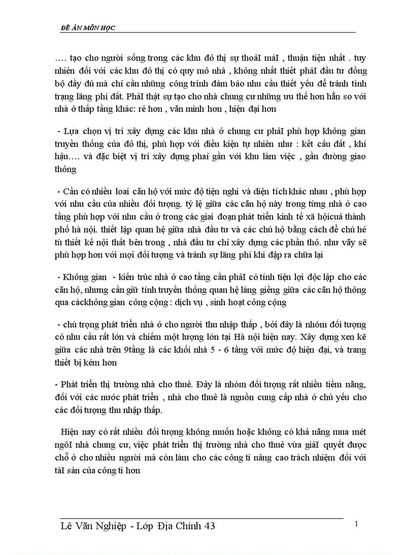 image for page Thực trạng đầu tư phát triển nhà ở chung cư của TP Hà nội