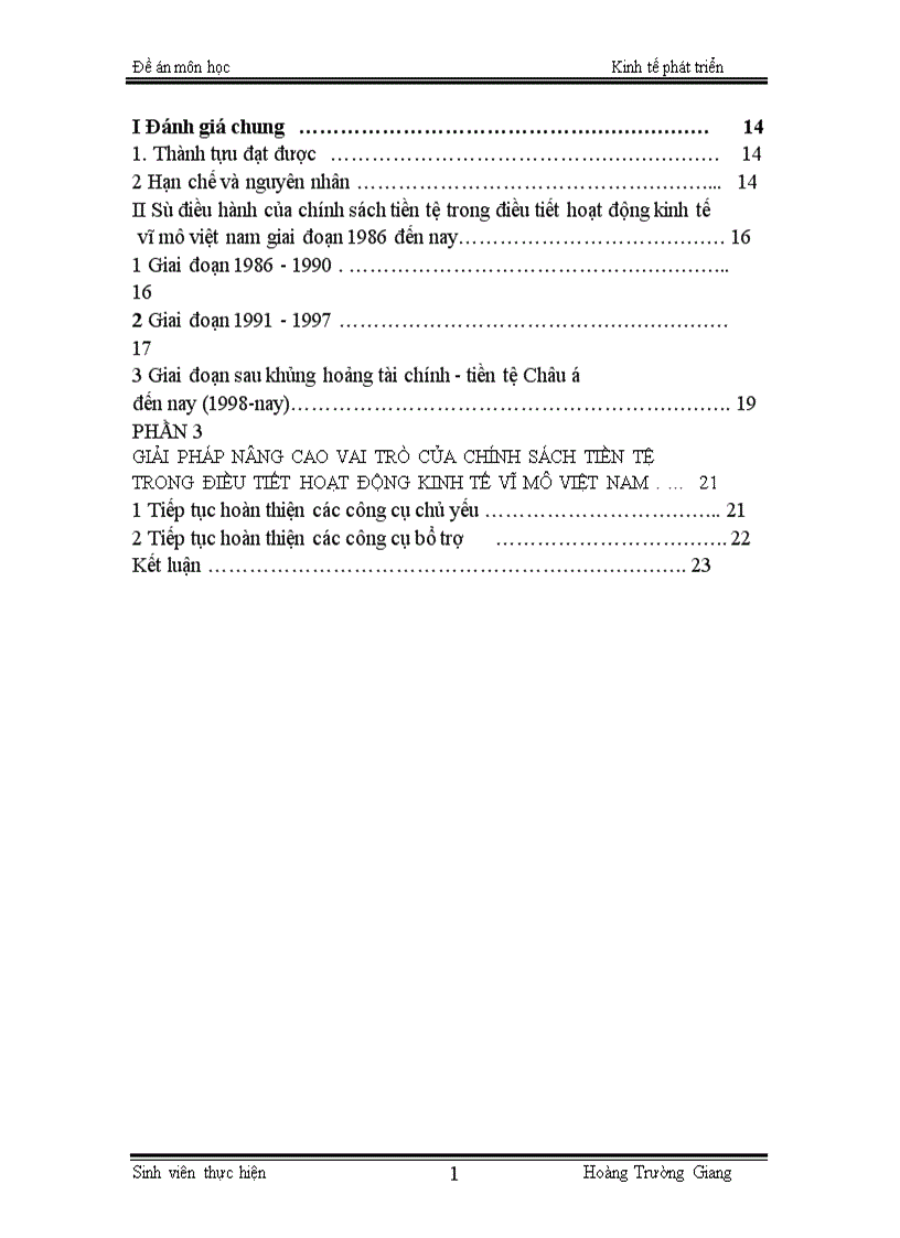 image for page Giải pháp nâng cao vai trò của chính sách tiền tệ trong điều tiết hoạt động kinh tế vĩ mô việt nam