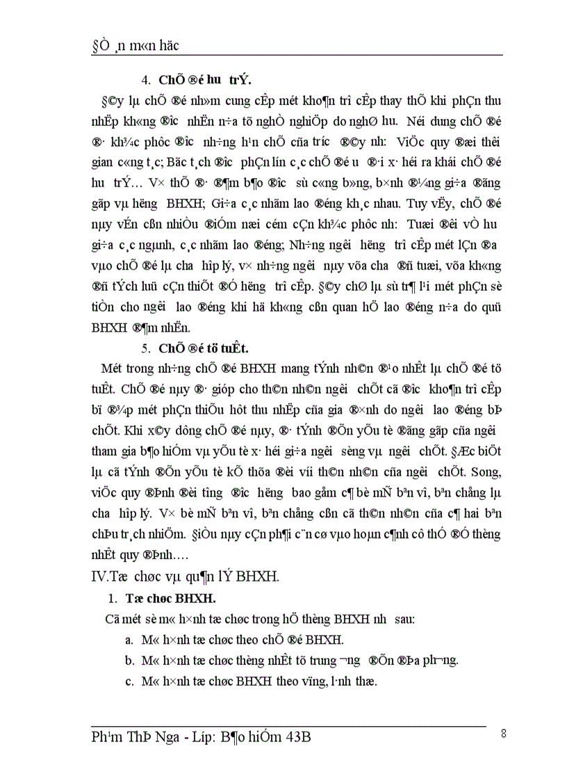 image for page Vấn đề thực hiện chính sách BHXH cho người lao động ở Việt Nam trong giai đoạn hiện nay