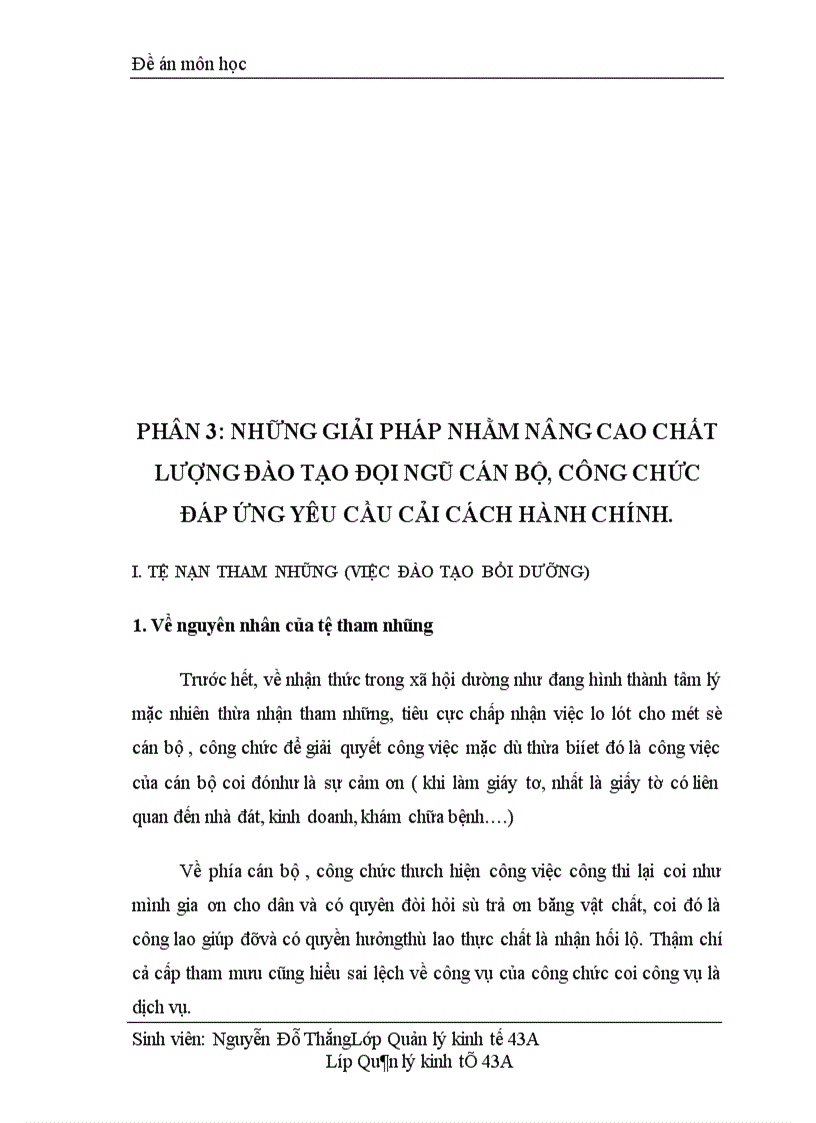 image for page Đào tạo, bồi dưỡng cán bộ, công chức nhà nước nhằm đáp ứng yêu cầu cải cách hành chính