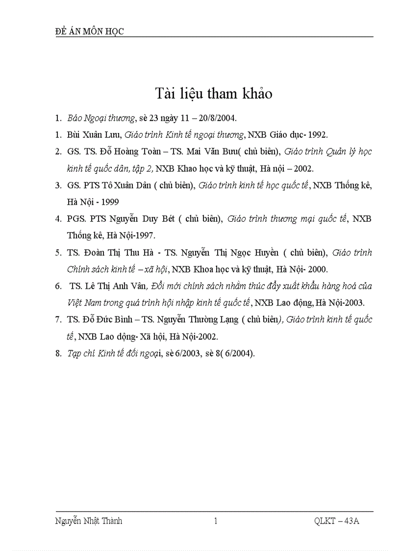 image for page Thực trạng về quản lý Nhà nước đối với hoạt động xuất khẩu ở việt Nam trong điều kiện hội nhập
