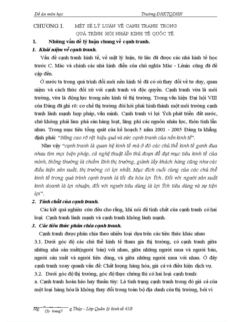 image for page Thực trạng sức cạnh tranh của ngành da giầy