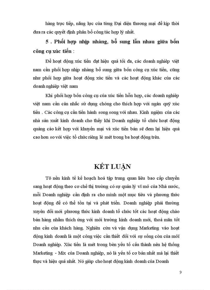 image for page Các biện pháp xúc tiến thương mại trong các doanh nghiệp ở việt nam