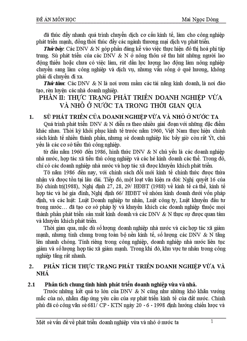 image for page Một số vấn đề về phát triển doanh nghiệp vừa và nhỏ ở nước ta