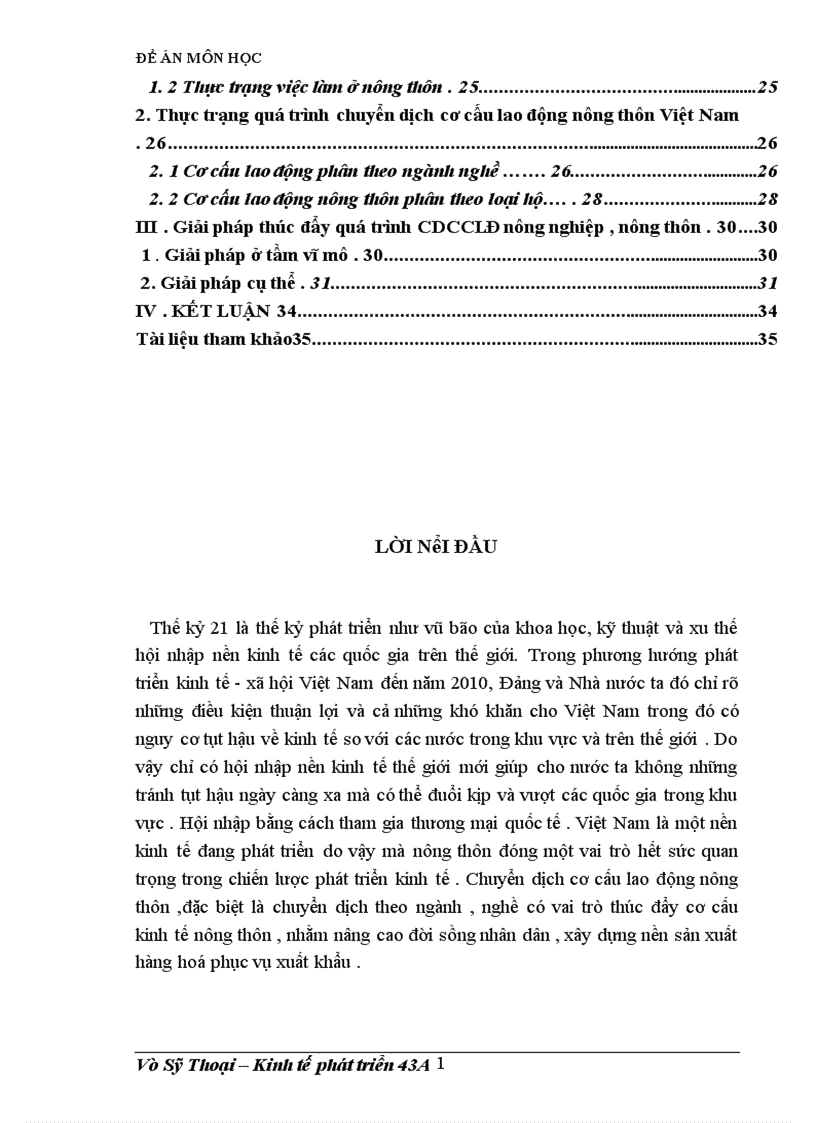 image for page Thực trạng quá trình chuyển dịch cơ cấu lao động nông thôn nước ta .
