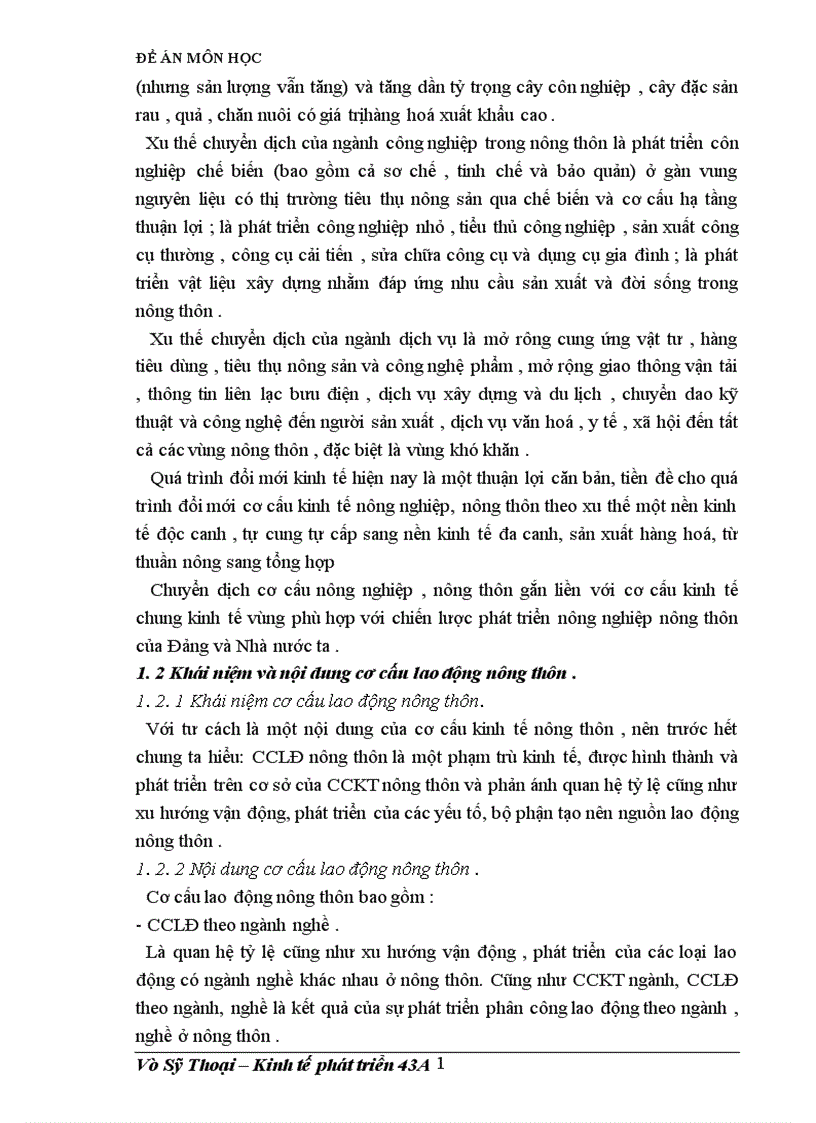 image for page Thực trạng quá trình chuyển dịch cơ cấu lao động nông thôn nước ta .