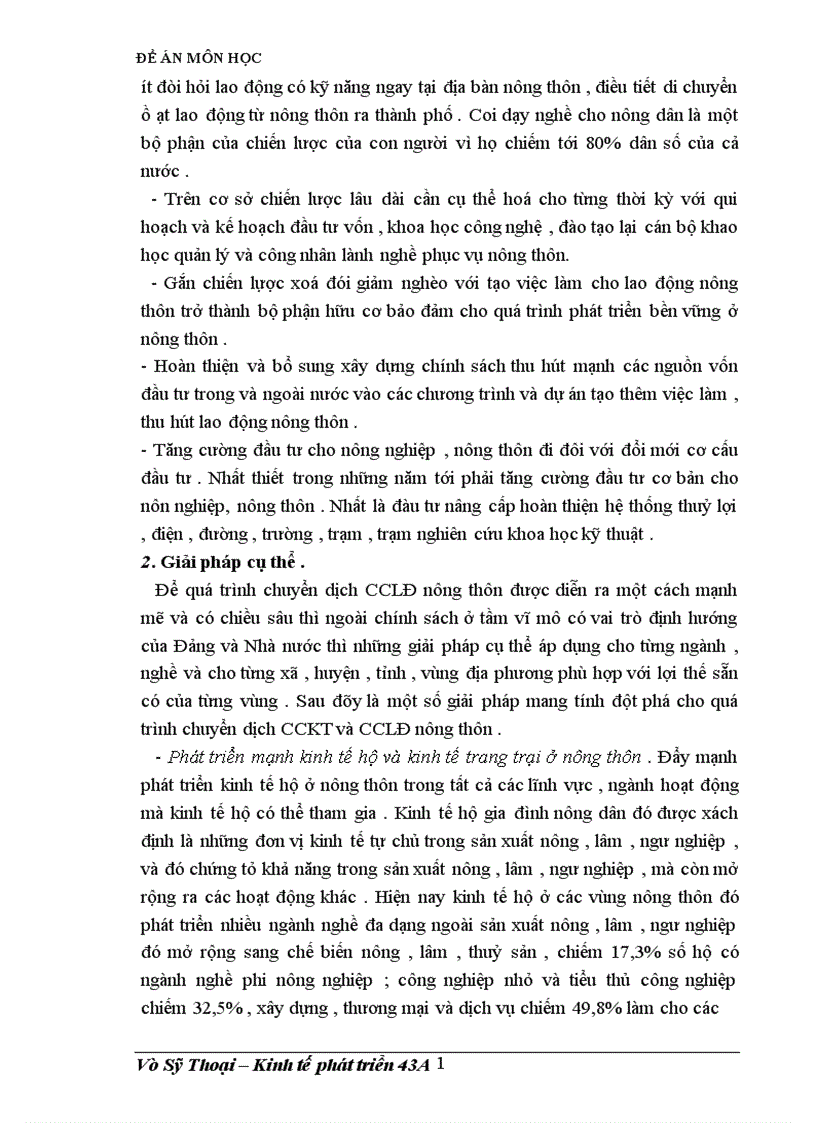 image for page Thực trạng quá trình chuyển dịch cơ cấu lao động nông thôn nước ta .