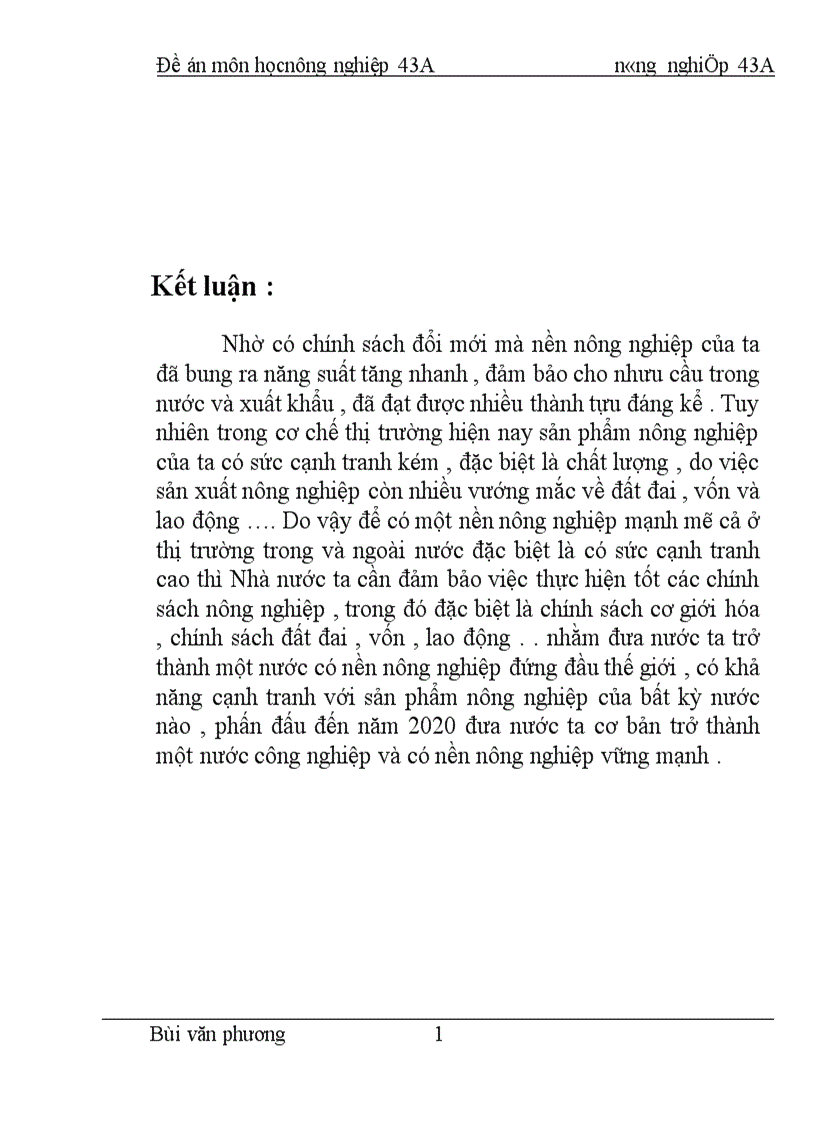 image for page Một số giải pháp đẩy mạnh cơ giới hoá sản xuất nông nghiệp trong thời kỳ CNH-HĐH ở nước ta