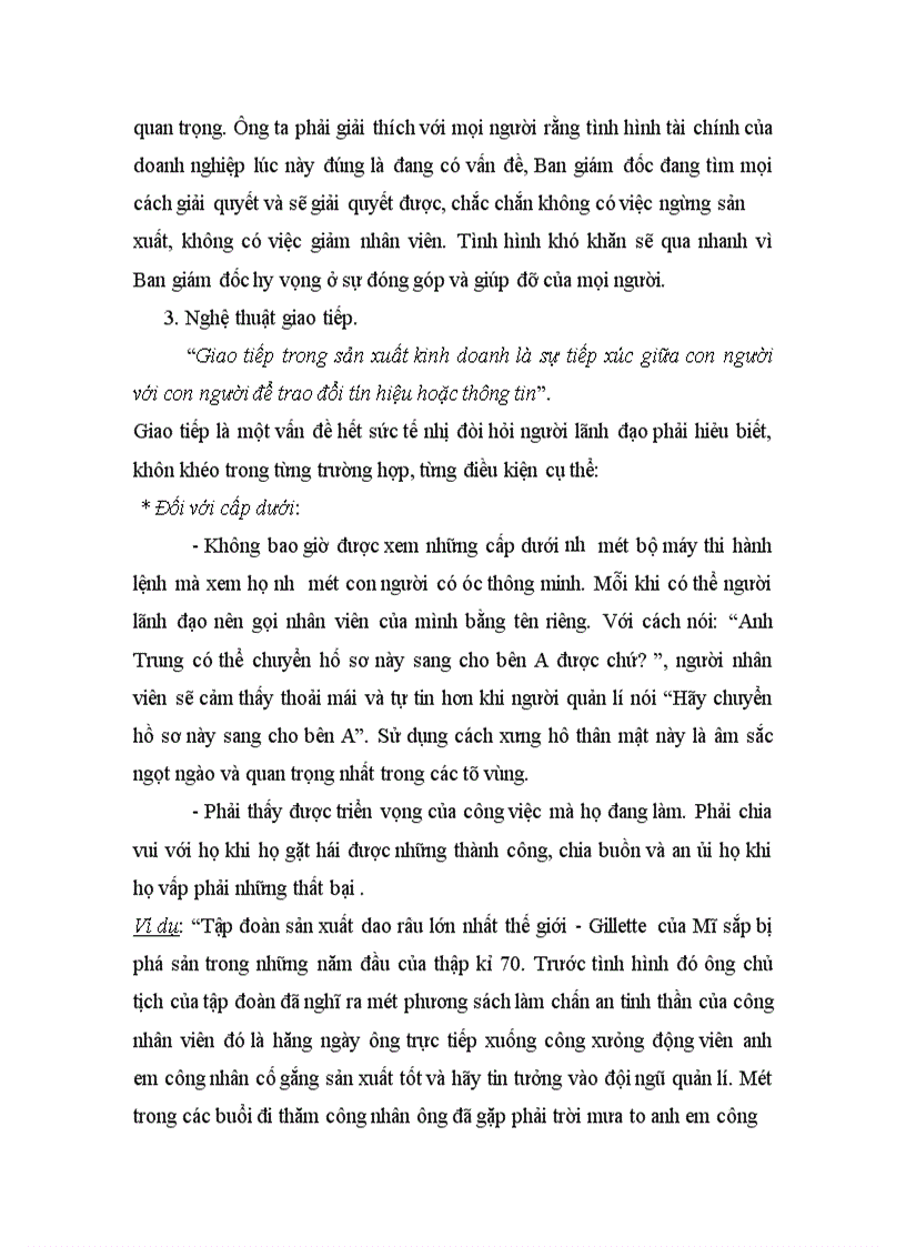 image for page Nghệ thuật quản lí (NTQL) là việc xem xét động tĩnh công việc quản lí để chế ngự nó