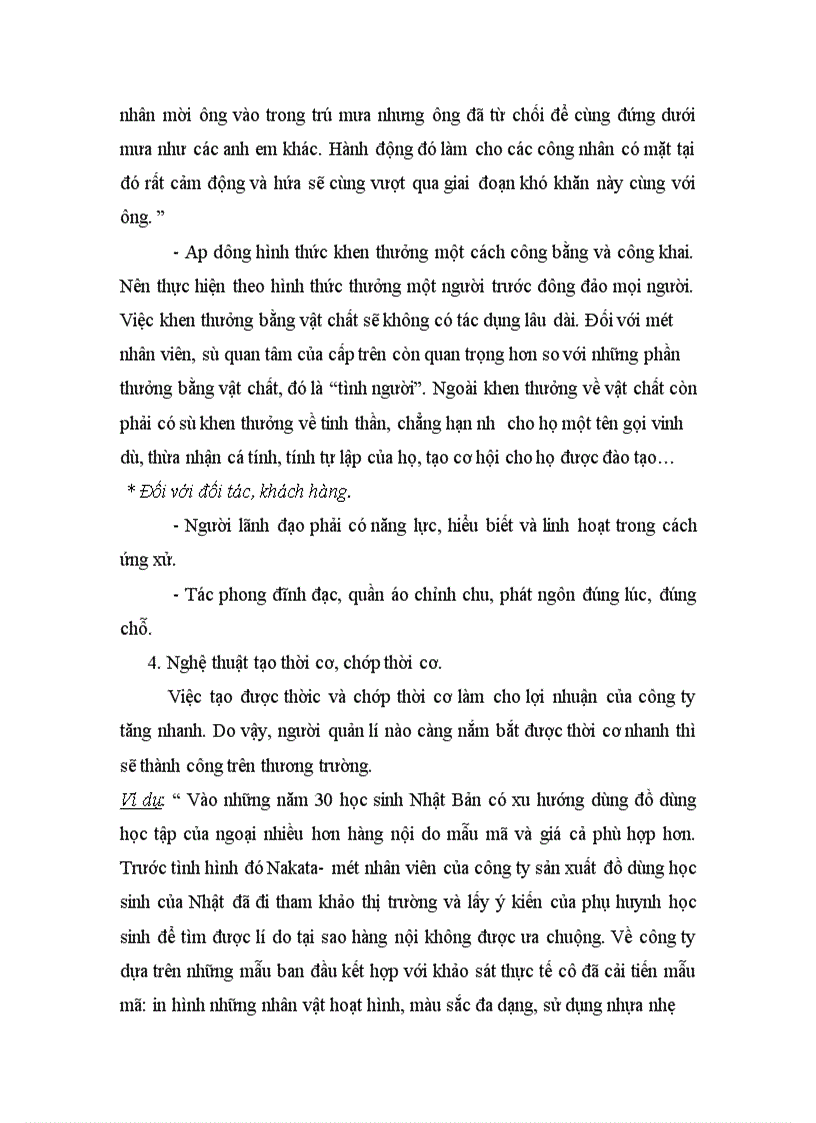 image for page Nghệ thuật quản lí (NTQL) là việc xem xét động tĩnh công việc quản lí để chế ngự nó