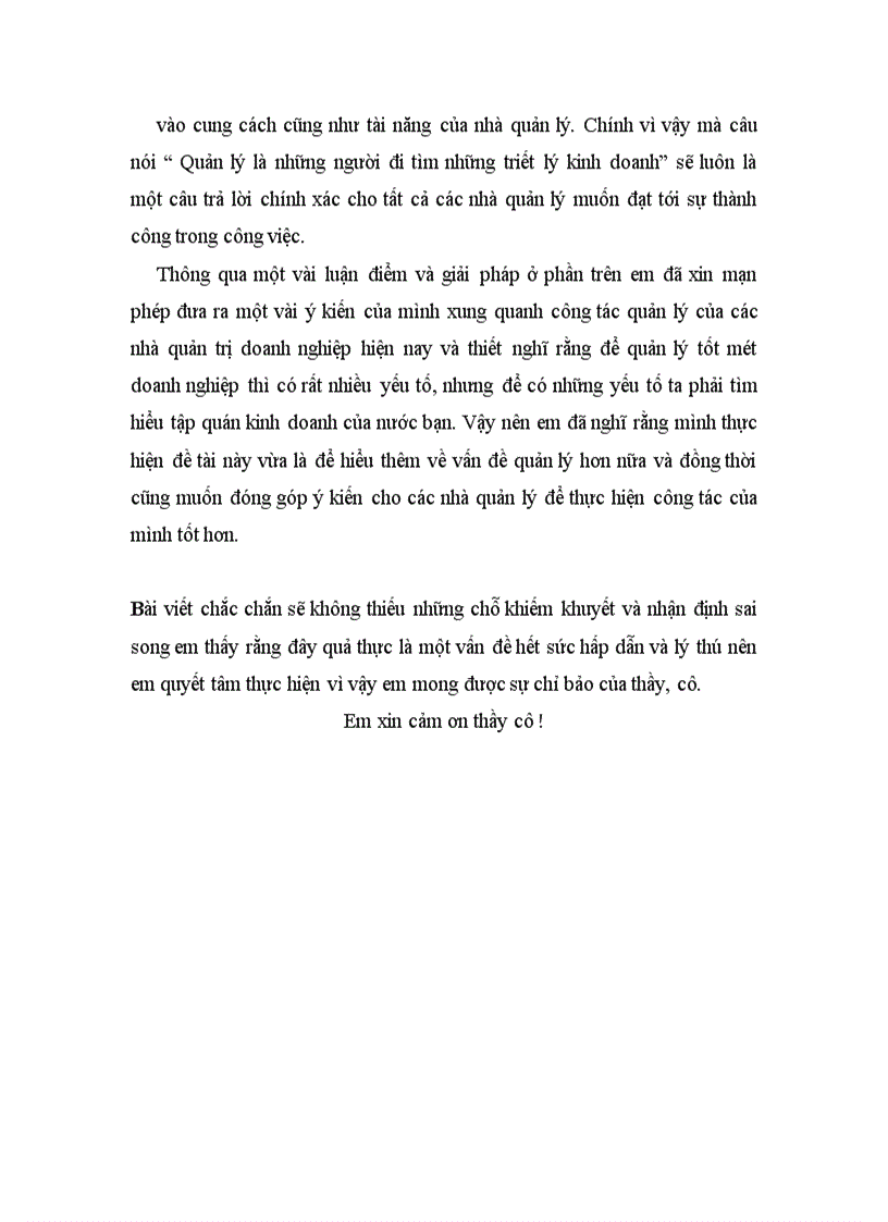 image for page Nghệ thuật quản lí (NTQL) là việc xem xét động tĩnh công việc quản lí để chế ngự nó