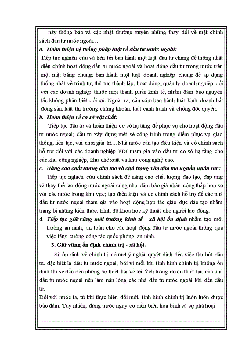 image for page Vai trò của đầu tư trực tiếp nước ngoài trong việc thúc đẩy tăng trưởng, phát triển kinh tế ở Việt Nam