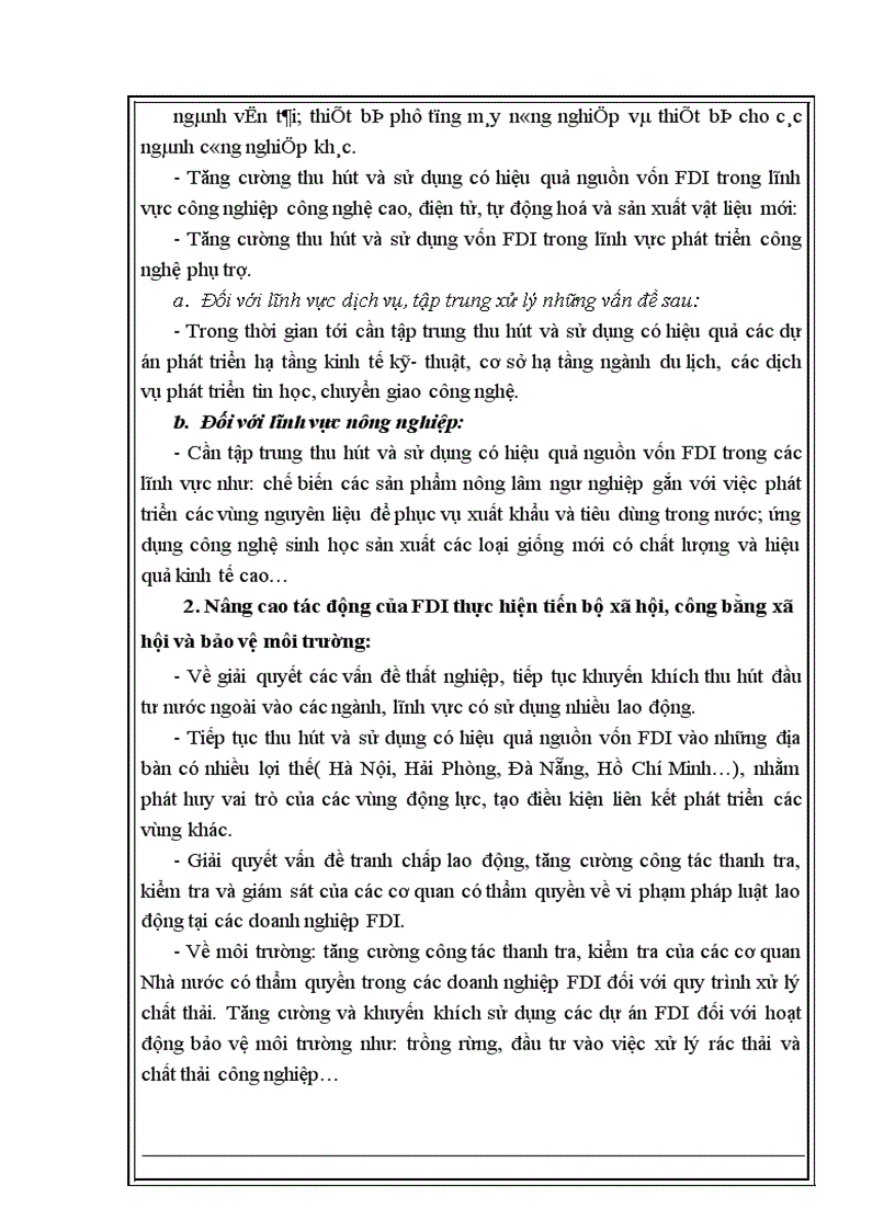 image for page Vai trò của đầu tư trực tiếp nước ngoài trong việc thúc đẩy tăng trưởng, phát triển kinh tế ở Việt Nam