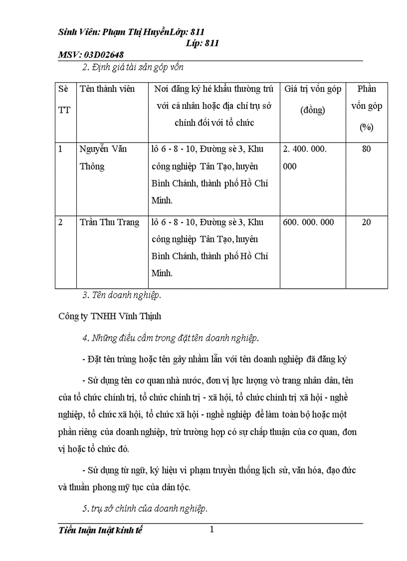image for page Tiểu luận luật kinh tế