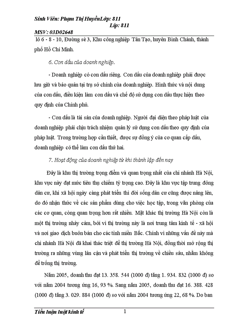 image for page Tiểu luận luật kinh tế