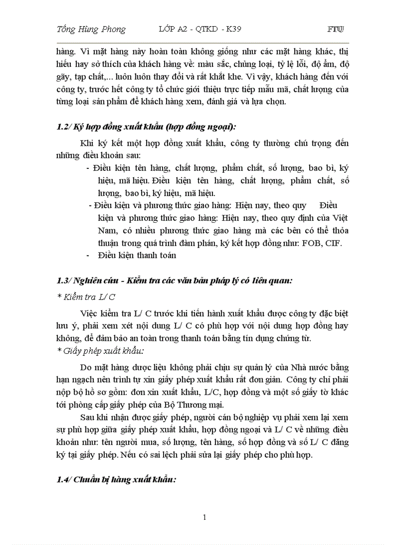 image for page Hoạt động quản lý chất lượng các sản phẩm dược liệu: Nghệ, Gừng tại công ty VITRAMEX