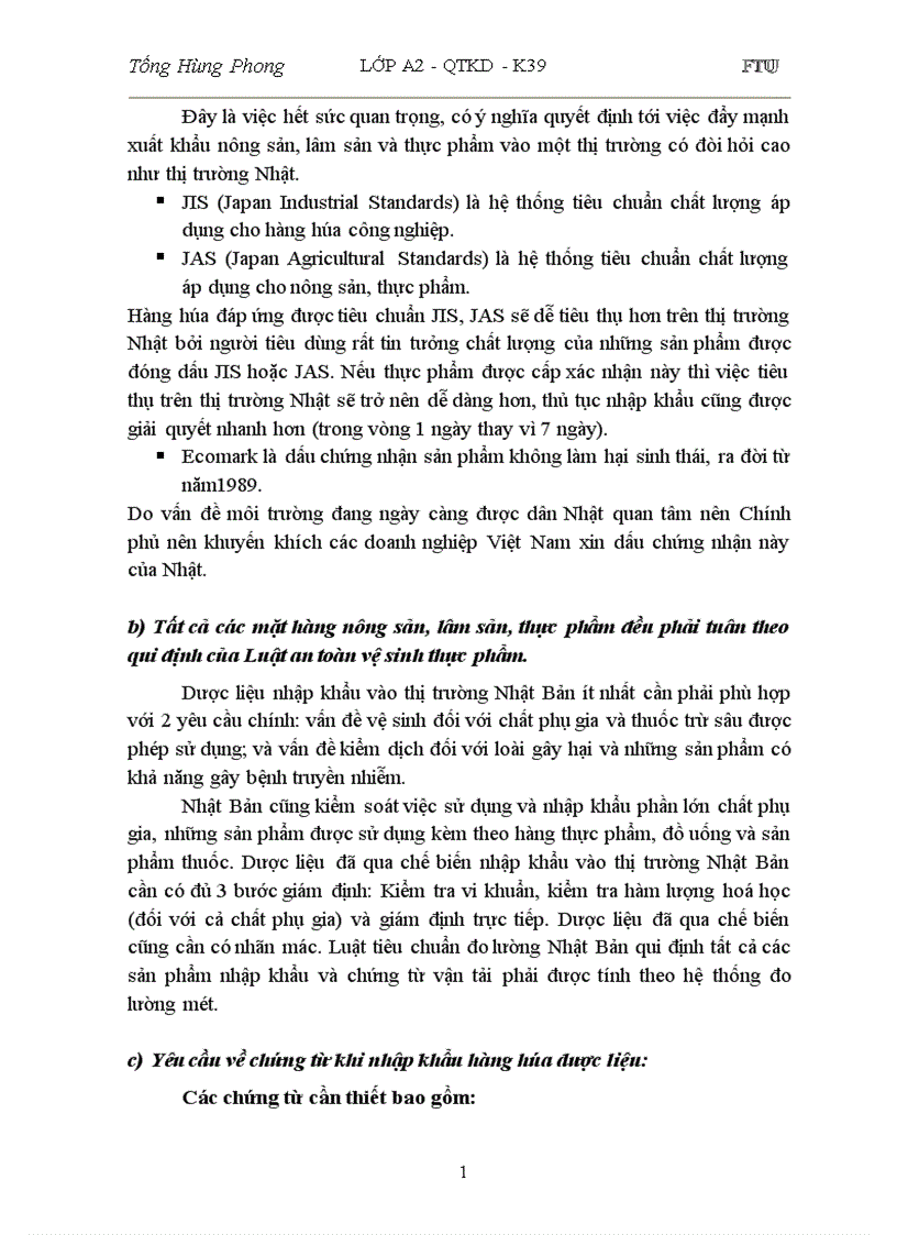 image for page Hoạt động quản lý chất lượng các sản phẩm dược liệu: Nghệ, Gừng tại công ty VITRAMEX