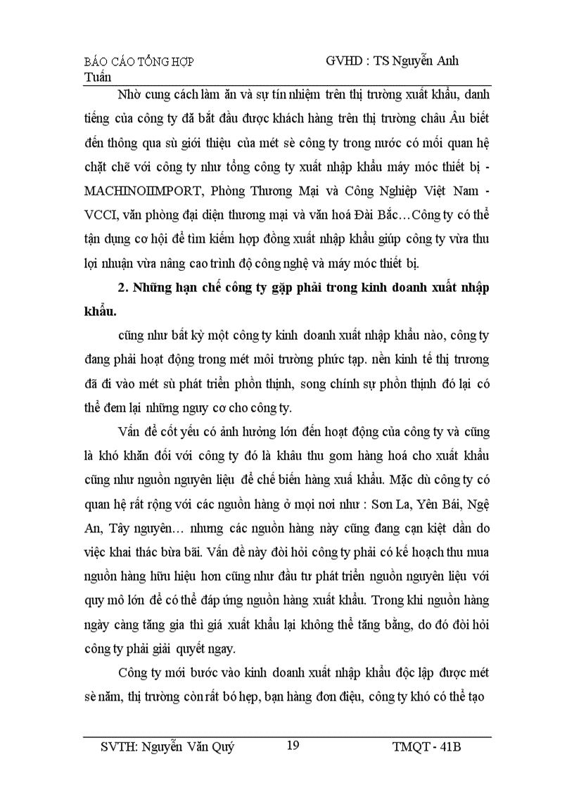 image for page Thực trạng tình hình hoạt động kinh doanh xuất nhập khẩu hàng hoá ở công ty VINAGIMEX