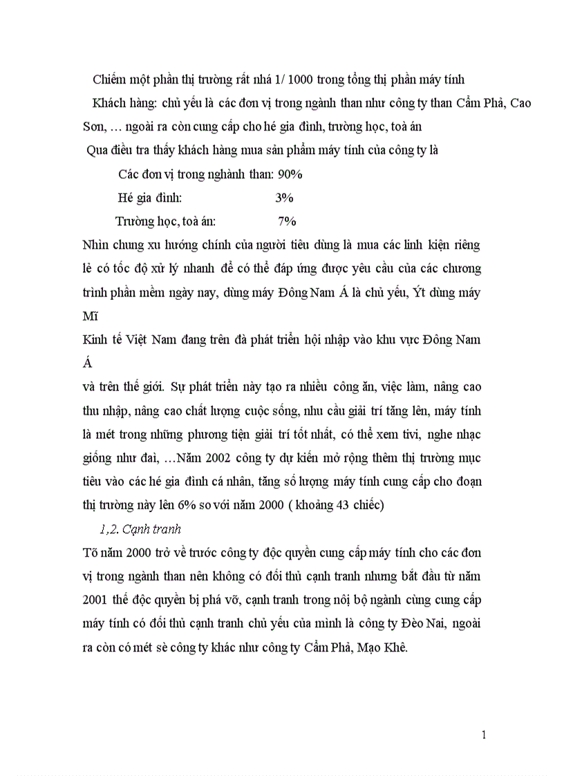 image for page Mô tả và đánh giá tổng hợp môi trường kinh doanh của công ty