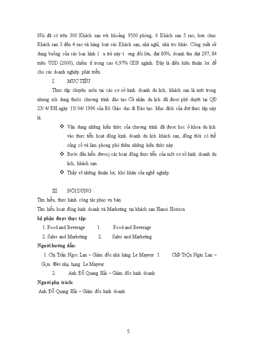 image for page Tìm hiểu hoạt động kinh doanh tại Khách sạn Hanoi Horison Hoạt động Marketing để nâng cao hiệu quả kinh doanh