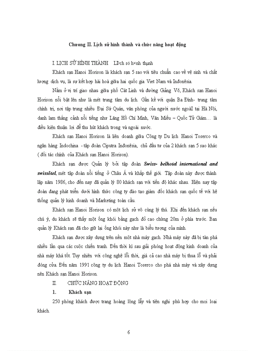 image for page Tìm hiểu hoạt động kinh doanh tại Khách sạn Hanoi Horison Hoạt động Marketing để nâng cao hiệu quả kinh doanh
