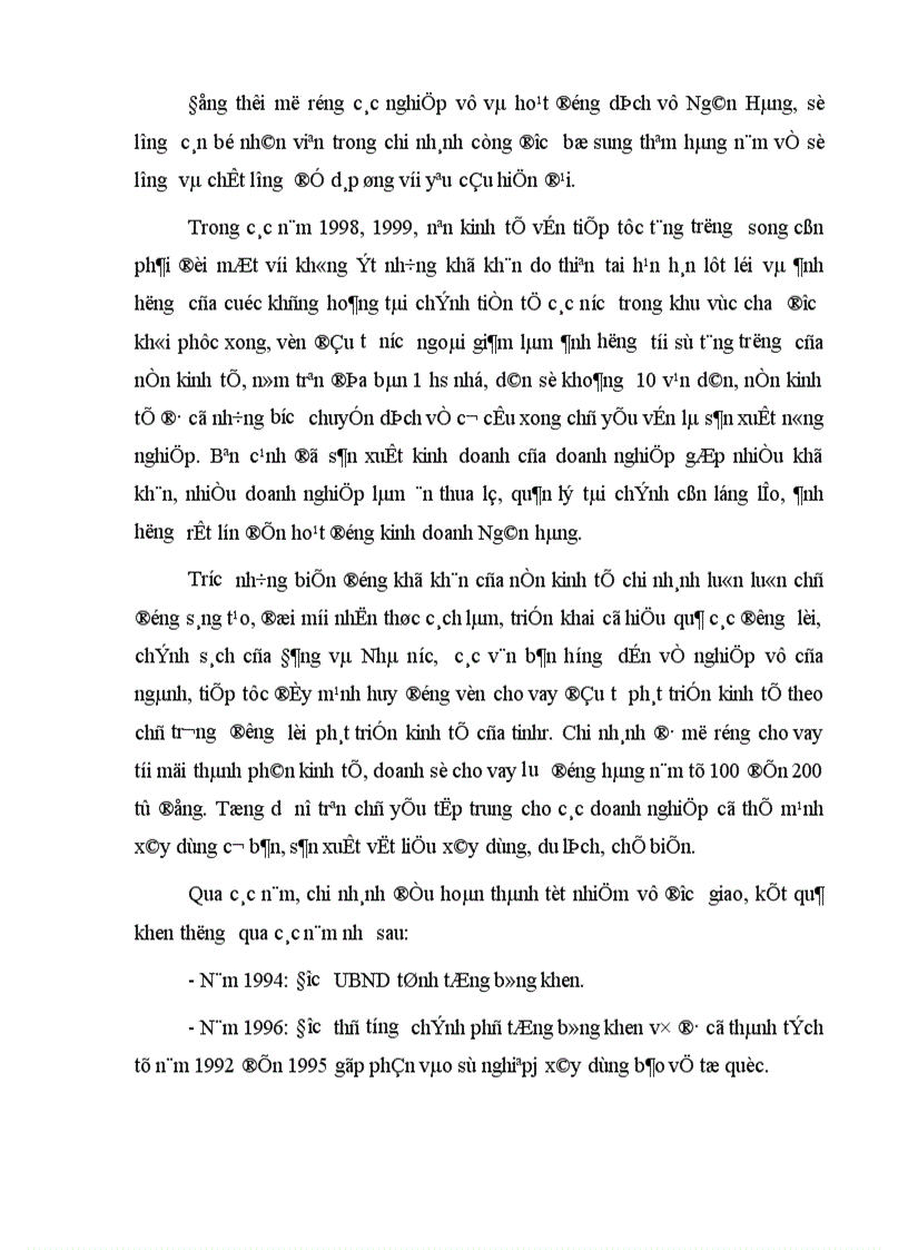 image for page Thực trạng tín dụng ngắn hạn đối với khu vực kinh tế ngoài quốc doanh tại chi nhánh NHĐT & PTNB