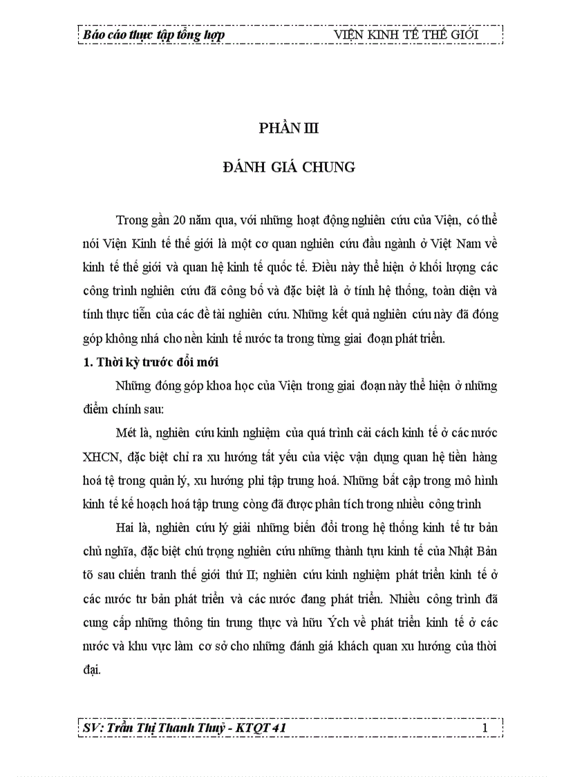 image for page Quá trình hình thành và phát triển của viện kinh tế thế giới