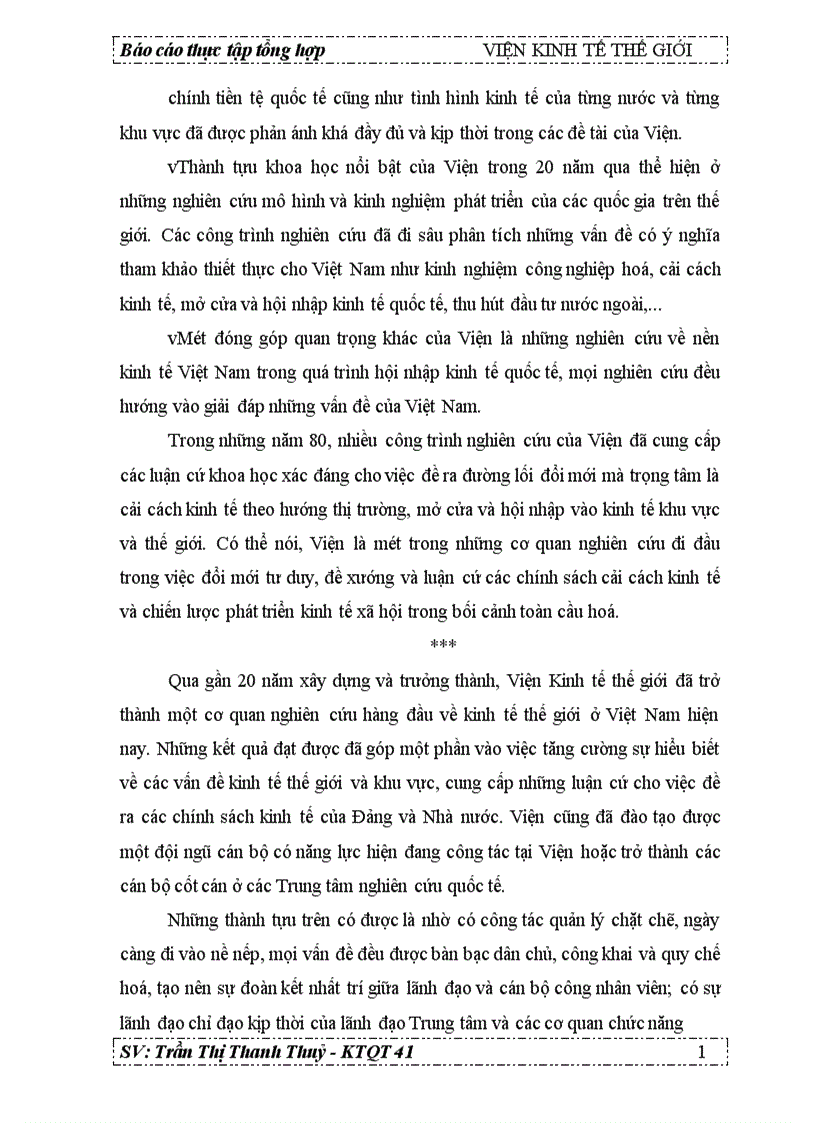 image for page Quá trình hình thành và phát triển của viện kinh tế thế giới