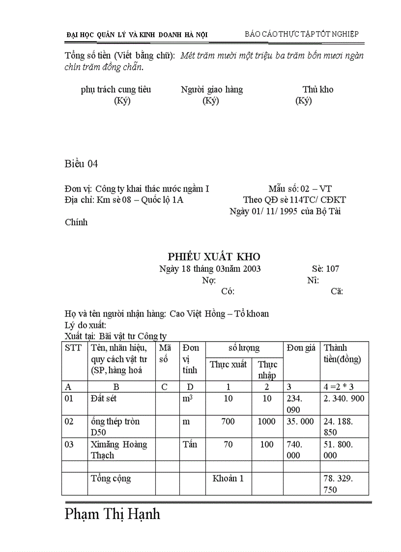 image for page Thực tập tốt nghiệp Đại học quản lý và kinh doanh hà nội Báo cáo thực tập tốt nghiệp