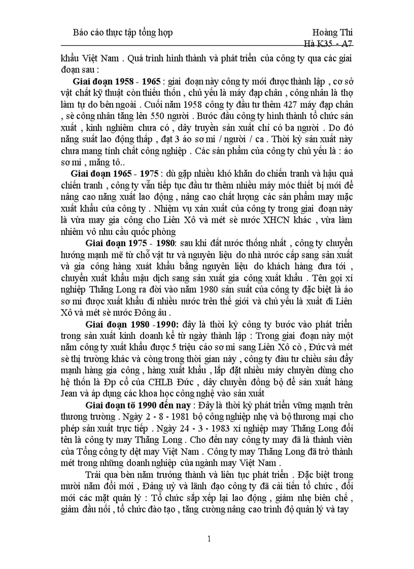 image for page Môi trường kinh doanh và thị trường của công ty may Thăng Long