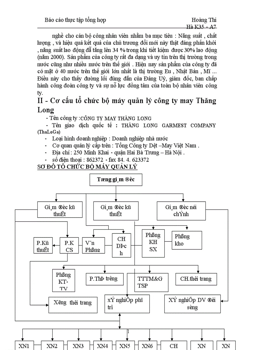 image for page Môi trường kinh doanh và thị trường của công ty may Thăng Long