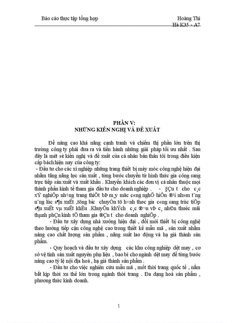 image for page Môi trường kinh doanh và thị trường của công ty may Thăng Long