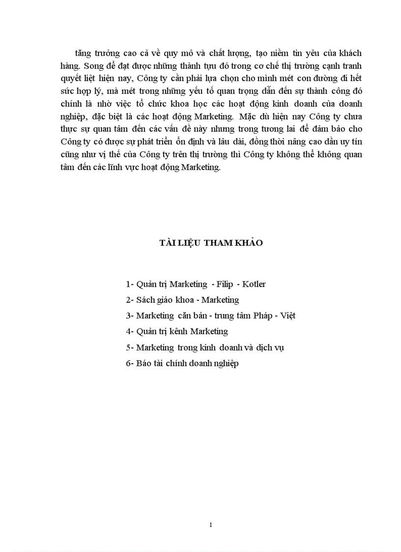 image for page Thực trạng hoạt động tiêu thụ sản phẩm của công ty bia Hà Nội