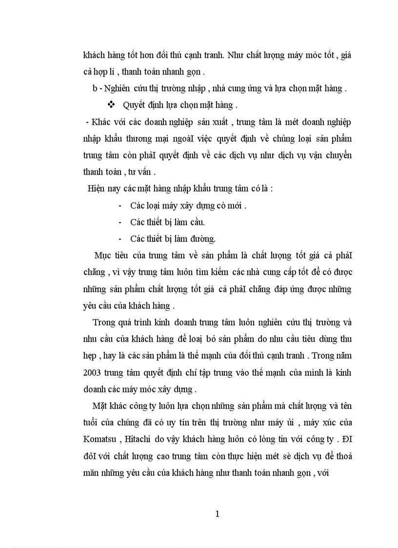 image for page Hoạt động Marketing của trung tâm xuất nhập khẩu n\và đào tạo