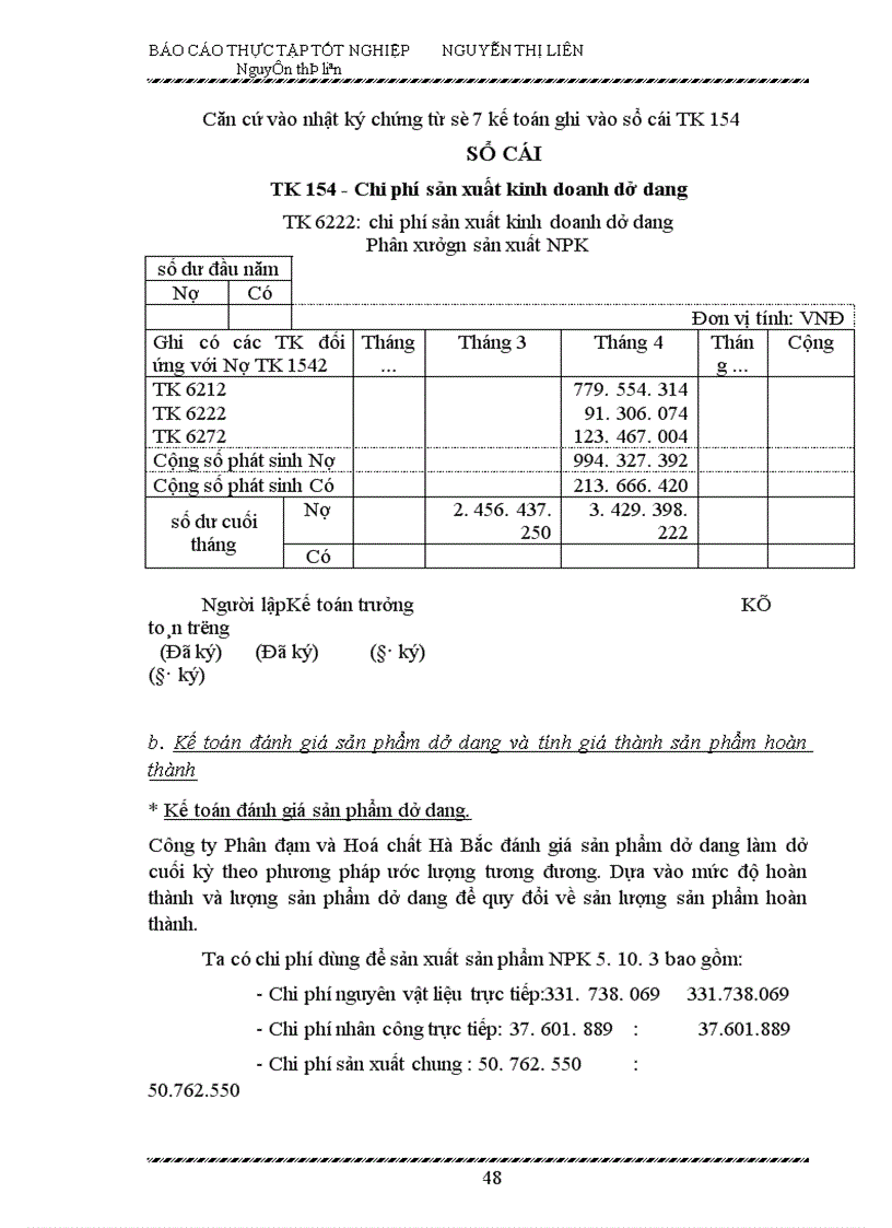 image for page Kế toán chi phí sản xuất và tính giá thành sản phẩm NPK