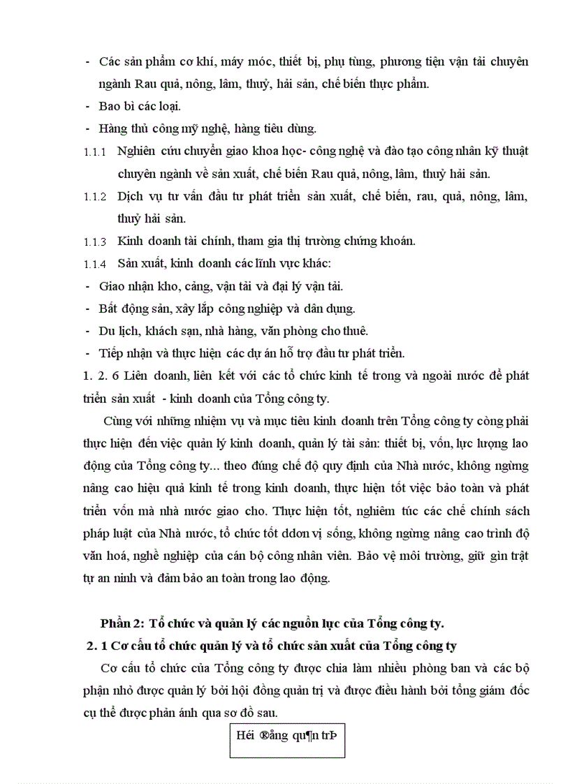 image for page Tổ chức và quản lý các nguồn lực của Tổng công ty