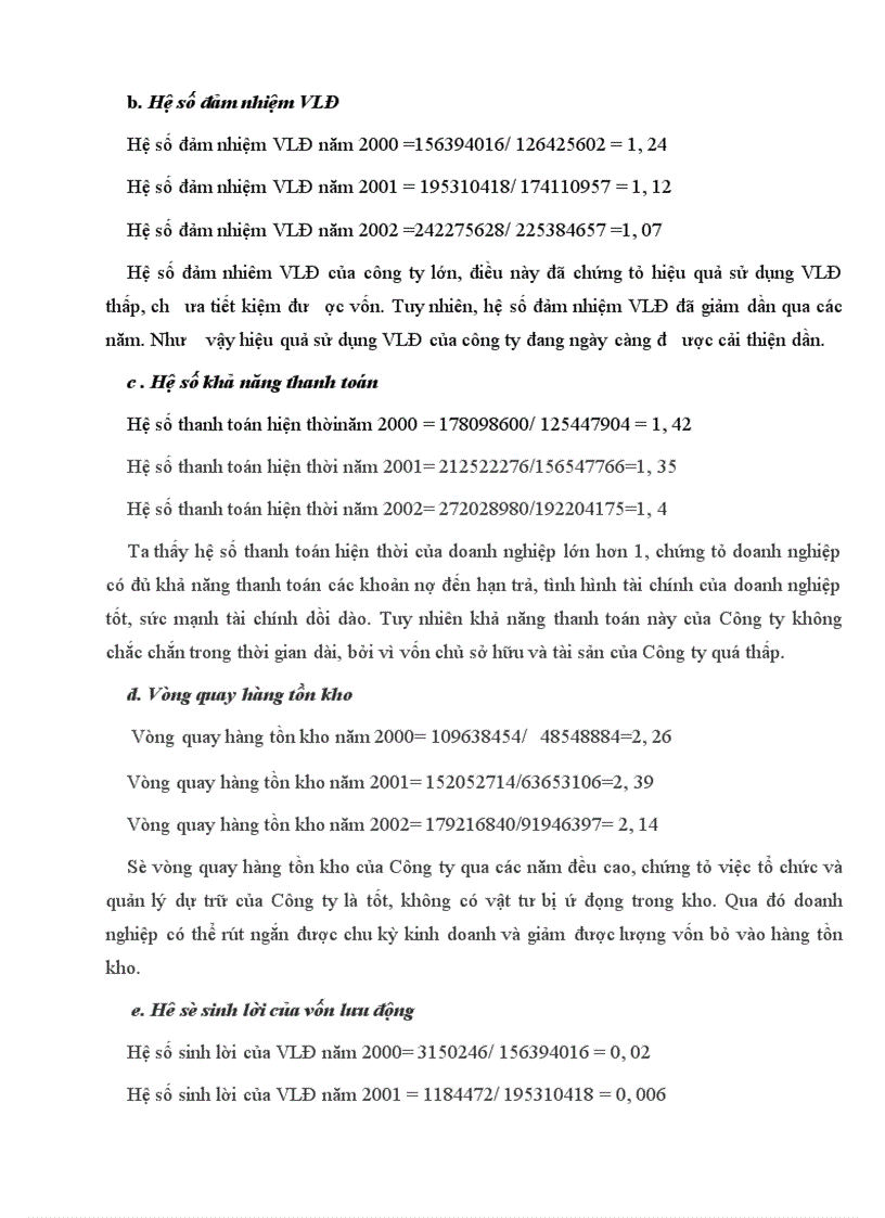 image for page Khảo sát chuyên sâu về hiệu quả sử dụng Vốn lưu động trong Công ty Xây lắp điện I