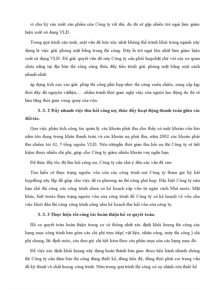 image for page Khảo sát chuyên sâu về hiệu quả sử dụng Vốn lưu động trong Công ty Xây lắp điện I