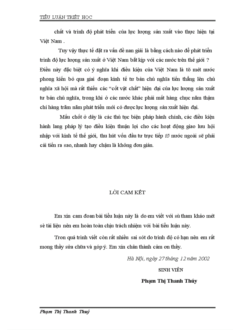 image for page Quan hệ biên chứng giữa lực lượng sản xuất với quan hệ sản xuất và vận dụng nó trong quá trình xây dựng nền kinh tế hàng hoá nhiều thành phần ở Việt Nam A