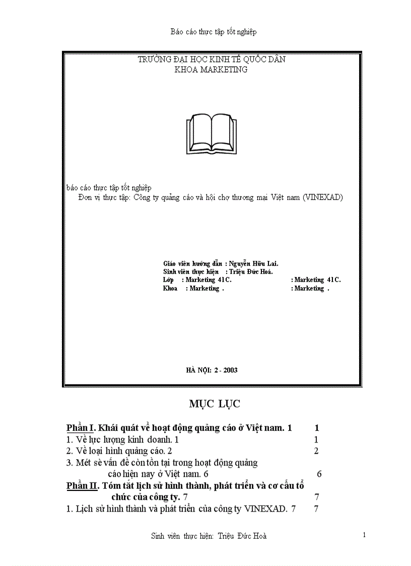 image for page Công ty quảng cáo và hội chợ thương mại Việt nam (VINEXAD)