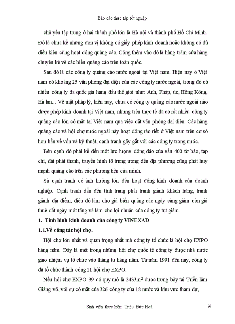 image for page Công ty quảng cáo và hội chợ thương mại Việt nam (VINEXAD)