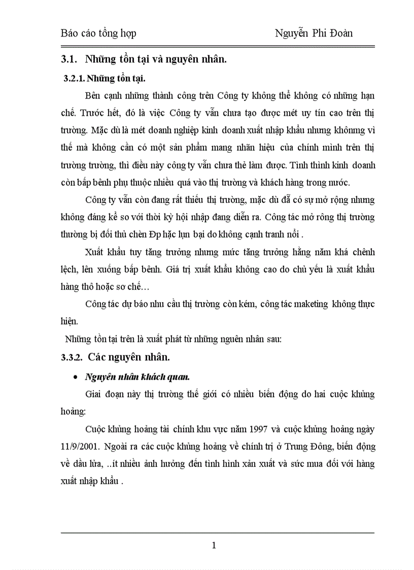 image for page Tình hình hoạt động sản xuất kinh doanh của doanh nghiệp Công ty VILEXIM