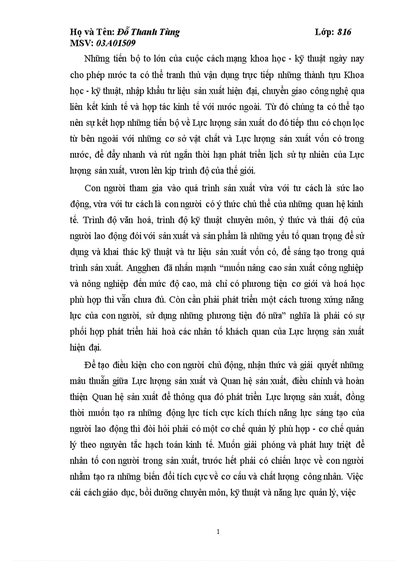 image for page Quan hệ sản xuất phù hợp với tính chất và trình độ phát triển của Lực lượng sản xuất