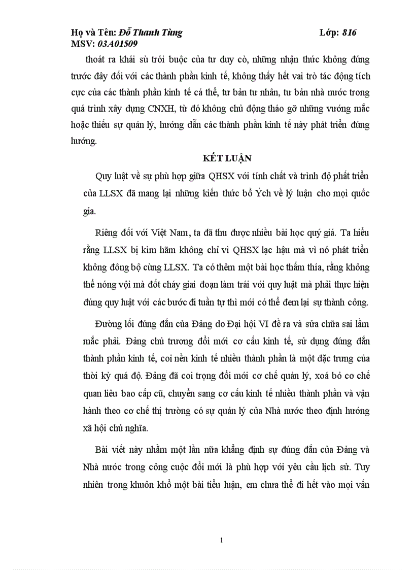 image for page Quan hệ sản xuất phù hợp với tính chất và trình độ phát triển của Lực lượng sản xuất