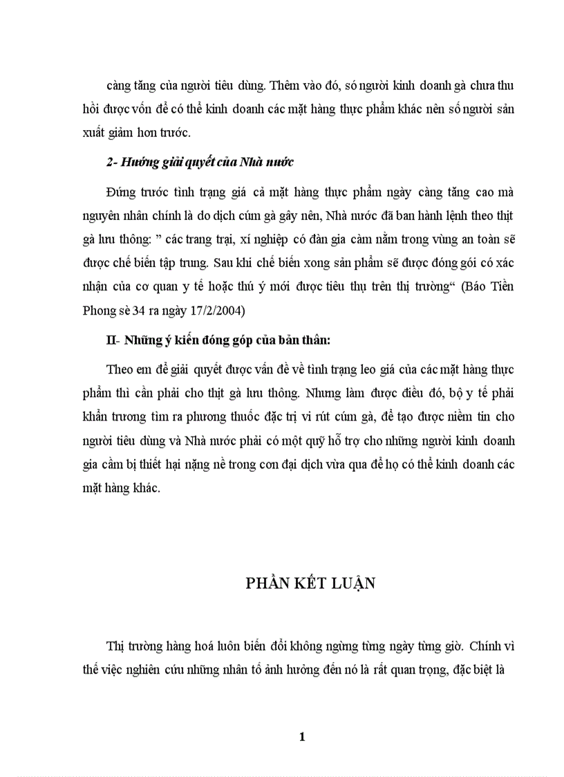 image for page Quan hệ cung – cầu tác động đến sự lên xuống giá cả trong một số mặt hàng thực phẩm trong dịp tết nguyên đám vừa qua