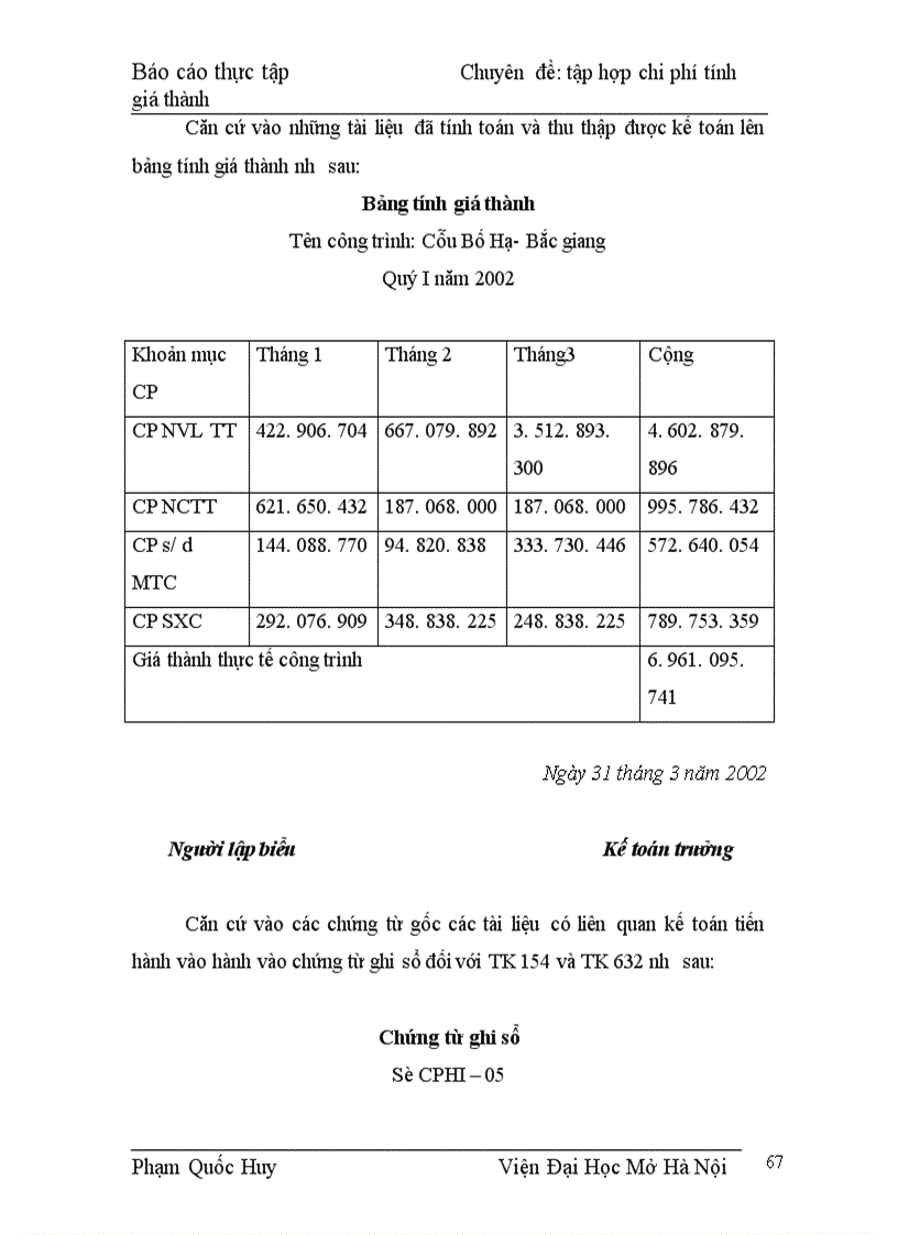 image for page Hoàn thiện công tác tập hợp chi phớ SX và tình giá thành SP