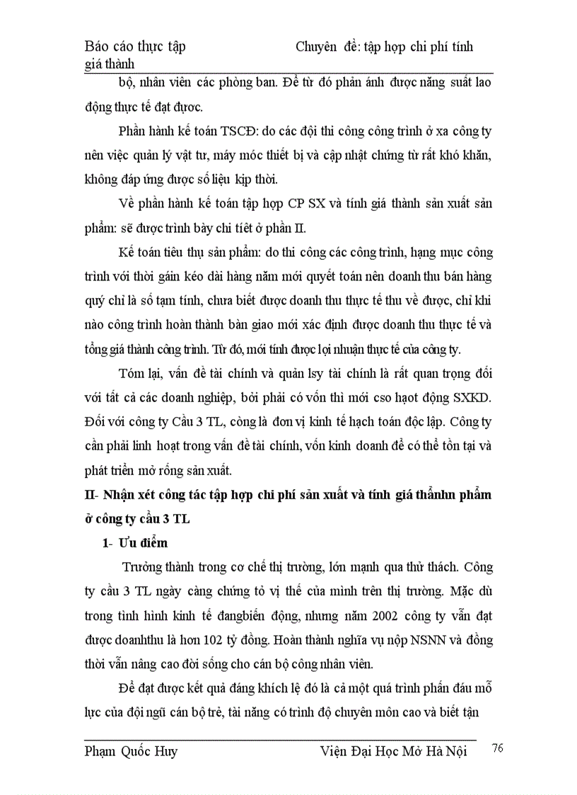 image for page Hoàn thiện công tác tập hợp chi phớ SX và tình giá thành SP